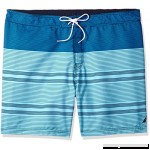 Nautica Men's Big and Tall Quick Dry Half Elastic Waist Colorblock Swim Trunk Bali Bliss B077JM5LXB